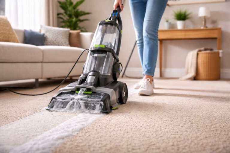 Comment utiliser une shampouineuse